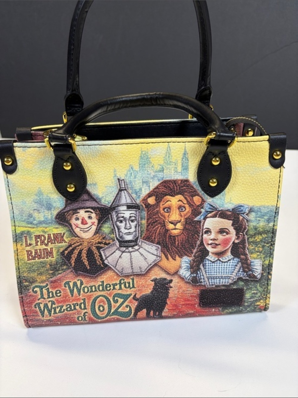 Senten Arts Wizard of Oz Tote Satchel L Frank Baum Literary Handbag